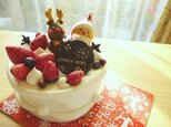 Xmasケーキの小物入れ♡いちご生の画像