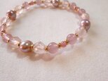 高品質ピンクブレスレット