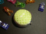 こぎん刺し*ピルケース*小物入れ*黄みどりの画像