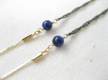 2トーンネックレス_ラピス No.332