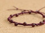 ■piccolo■ ガーネット ブレスレット