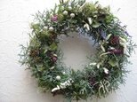 森のChristmas-wreathの画像