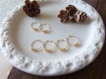 【Xmas　限定】ジュエリーライクイヤリング・ノンホールピアス