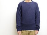 ニット raglan pullover size3 (navy)の画像