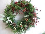 N様御予約Happy-Christmas wreathの画像