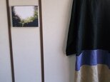リネン切り替えシンプルワンピース(３色）