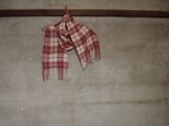 手織り/アルパ力muffler 牡丹ノtartan(＋orimiの画像