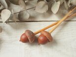 8号　№5-1どんぐりの編み針　短め