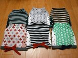 犬服　Ｆ様オーダーメイド：ケアウェアＴシャツ6枚セットの画像