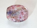 桜のとんぼ玉の画像