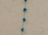ターコイズのティンカップネックレス(セール品です）の画像