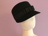 <完売>こつばのフェルトキャップ Lisa Black リサ ブラックの画像