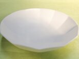 白磁マット釉打込鉢の画像
