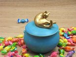 Gold Cat Candy Box-C・ターコイズの画像