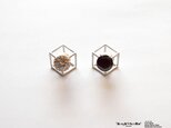 Cube catch pierce Silver（片耳販売）の画像