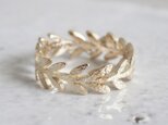 Y様オーダー品　SV　Olive leaf ringの画像