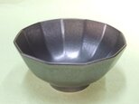 黒マット釉飯碗の画像
