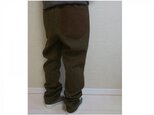 ※オーダー品※ウールのゆるPT67(カーキ)059の画像