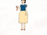 半袖Tシャツ『シラユキヒメ』メンズ レディースの画像
