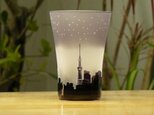 星降る街の　タンブラー 　紫（1個）の画像