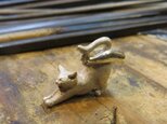 Yさまご注文 猫の伸び ペンダント+チェーンの画像
