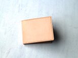 【受注生産品】二つ折り財布 ～栃木サドルレザー～の画像