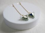 TRIANGLE ピアス・イヤリング / opal greenの画像