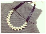 range pearl necklace.02の画像