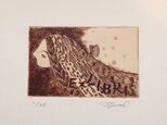 exlibris(蔵書票) 銅版画「香るように」の画像