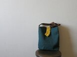 ショルダーBag mini（濃グリーン焦げ茶・きいろ）