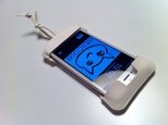 iPhone 5 白ヌメ革のウォレットジャケットケースの画像