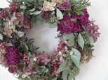 芍薬の春色wreathの画像