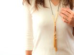 Gold Tassel Necklace