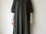 gathered one-piece (black)の画像