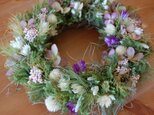 field (秋の草花）Wreathの画像