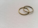 【受注制作】RingSet(打ち目、セミマット)の画像