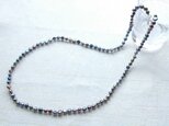 ブルーパールのロングネックレス２waytype