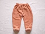 【再出品】サーモンピンクのふわもこピクシーパンツ (65cm)
