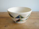 タイル文様ボウル(№101)