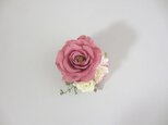 コサージュ『classical　rose』/pinkの画像