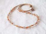 Orange-Gray Necklaceの画像