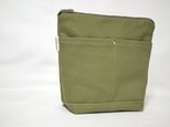 Canvas Pouch -olive