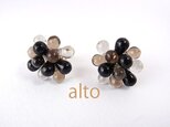 つぶつぶピアス☆BLACK
