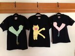 『アルファベットのどうぶつＴシャツ』の画像