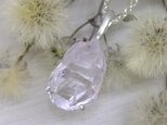 ピンククォーツ原石＊925ペンダント