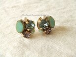 インディアンサファイヤのピアス(P0648)※金具の変更不可の画像