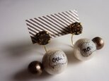 【送料無料】oui/non スワロピアス -ブラウン-