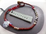 フランスアンティークglassbraceletの画像