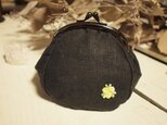 109☆ブラックリネンで 手乗りがまちゃんの画像