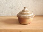 塩壷（アフリカの家型・茶）の画像